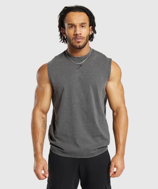 Heritage Washed Cut Off Tank