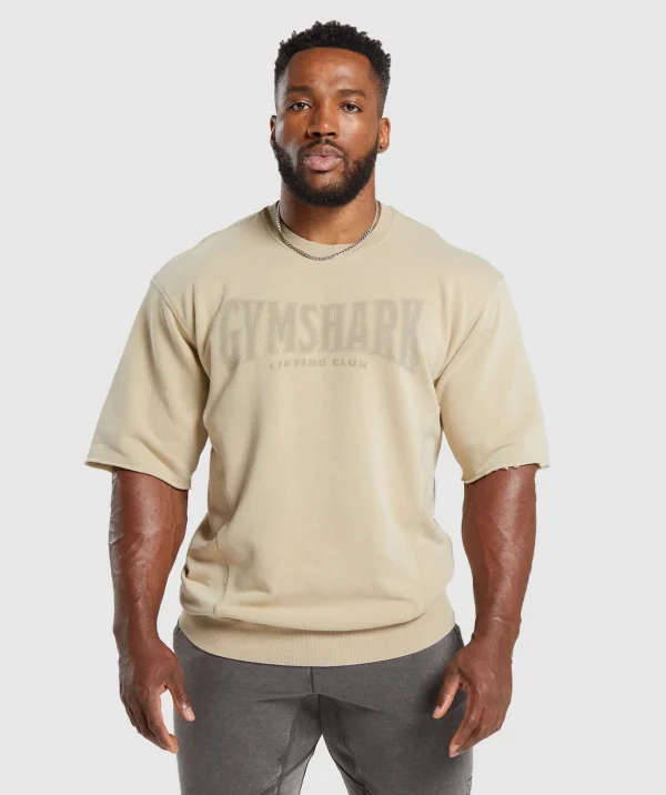 Heritage Washed Short Sleeve Crew