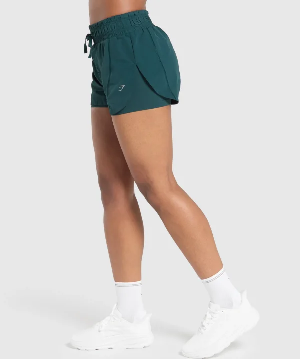 Running 2 in 1 Woven Shorts